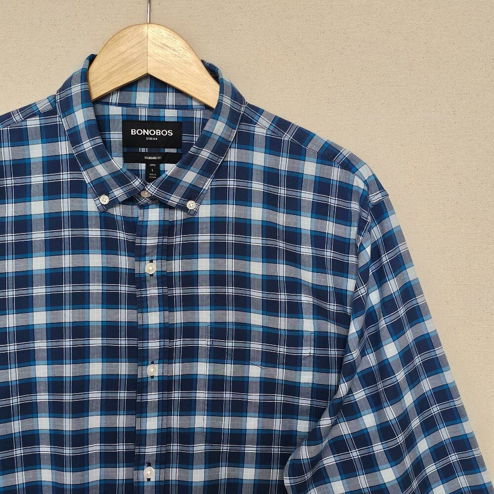 Bonobos Stretch Standard Fit Button Down Long L